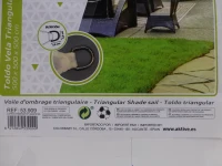 Toldo Vela Triangular Aktive Garden, 160 G/m², 500x500x500 Cm, Crema(m-5)
