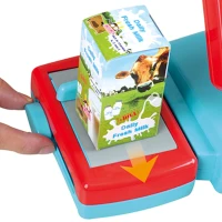 Caja Registradora Infantil Táctil Electrónica con 34 Piezas, 35x14,5x22 Cm, Multicolor(m-3)