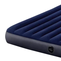 Colchón Hinchable Intex King Size Dura-Beam Fiber-Tech, 183x203x25 Cm, Beige(m-5)