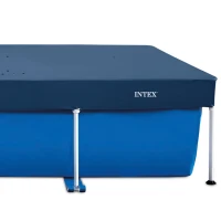 Cobertor Piscina Rectangular Intex 0,18 Mm, 300x200 Cm, Azul Marino(m-6)