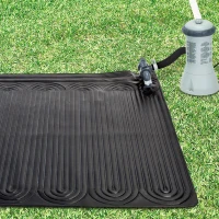 Alfombra Calentadora Solar Intex para Piscina Desmontable, 120x120 Cm, Negro(m-7)