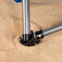 Silla Plegable de Playa Aktive Compacta Carga 110 Kg, 50x51x67 Cm, Azul(m-7)