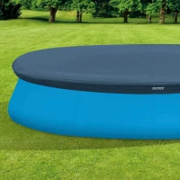 Cobertor Piscina Hinchable Easy Set, Vinilo 0,18 Mm, Ø424 Cm (para 457 Cm), Azul Marino(m-7)
