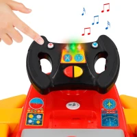 Correpasillos Avión Interactivo Mickey Batería 6V 68,5x44x41 Cm, Multicolor(m-3)