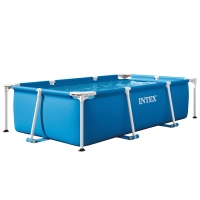 Piscina Desmontable Intex Small Frame Tubular, 220x150x60 Cm, Azul
