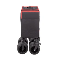 Carro Playa Aktive Plegable 2 en 1 con Mesa Desmontable, 35x27x75,5 Cm, Azul(m-2)