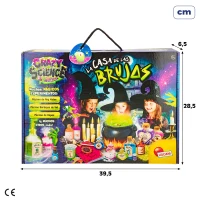 Kit Ciencia Infantil la Casa de las Brujas Lisciani, 39x6,5x29 Cm, Multicolor(m-7)