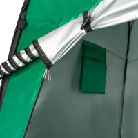 Tienda Cambiador Portátil con Suelo, 150x150x190 Cm, Verde(m-5)