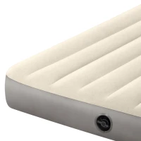 Colchón Hinchable Dura-Beam con Tecnología Fiber-Tech, 137x191x25 Cm, Crema(m-5)