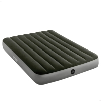 Colchón Inflable Intex Fiber-Tech 2 Plazas, 137x191x25 Cm, Azul