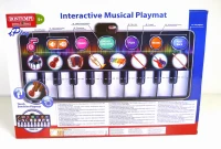 Alfombra Piano Musical Interactiva 10 Teclas y Grabación, 148x67,5x0,5 Cm, Multicolor(m-11)