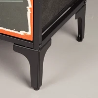 Cómoda Max Home Vintage 11 Cajones de Tela, 103x30x98 Cm, Multicolor(m-6)