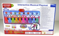 Alfombra Piano Infantil Interactiva 10 Teclas, 129,5x55x0,5 Cm, Multicolor(m-11)