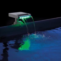 Cascada LED con Generador Hidroeléctrico, 28x33x29 Cm, Multicolor(m-6)