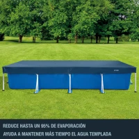 Cobertor Rectangular Intex con Voladizo 20 Cm, 460x226 Cm, Azul Marino(m-5)