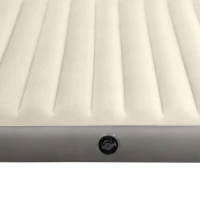 Colchón Hinchable Doble Fiber-Tech, 152x203x25 Cm, Crema(m-3)