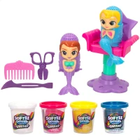 Set de Plastilina Brillante para Sirenitas, 30x7x25,5 Cm, Multicolor(m-1)