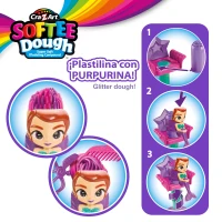 Set de Plastilina Brillante para Sirenitas, 30x7x25,5 Cm, Multicolor(m-3)