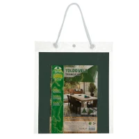 Toldo Vela Triangular Aktive Garden, Poliéster 160 G/m², 500x500x500 Cm, Verde Oscuro(m-4)