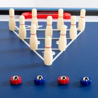 Mesa Multijuegos 21 en 1, 120x110x82 Cm, Multicolor(m-5)