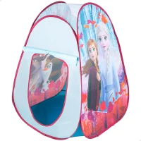 Tienda de Campaña Infantil Pop Up Licencia Oficial Frozen II, 75x75x90 Cm, Azul(m-1)