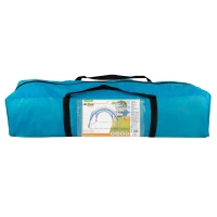 Carpa Plegable Impermeable Aktive, 320x320x260 Cm, Azul y Gris(m-2)
