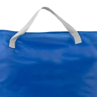 Esterilla Plegable de Playa Respaldo Reclinable 3 Posiciones Cojín Bolsillo, 48x131x55 Cm, Azul(m-5)