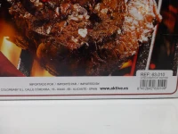 Set Utensilios Barbacoa Aktive con Delantal Plegable y 6 Accesorios, 42x67x41 Cm, Marrón(m-8)