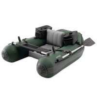 Pato Hinchable de Pesca Big Catch Pro Superresistente, 165x119x38 Cm, Verde