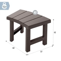 INTEX Pack 2 Bancos Medianos Modulares para Spa Circular 4 Personas, 74,5x23x44,5 Cm, Blanco(m-4)