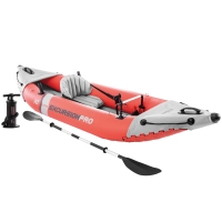 Kayak Hinchable Intex K1 Excursion Pro, 305x91x46 Cm, Naranja
