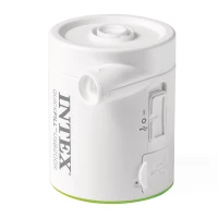 Mini Hinchador Eléctrico QuickFill 200 USB, 8x7x8 Cm, Negro(m-3)