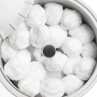 Bolas Filtrantes para Depuradora de Arena, 500 G (Equiv. 18 Kg Arena), 27x4x33 Cm, Blanco(m-7)