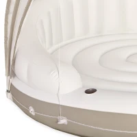 Isla Hinchable Intex con Toldo Desmontable, 199x150 Cm, Crema y Blanca(m-6)