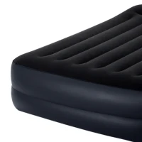 Colchón Hinchable Doble Intex Dura-Beam Plus Pillow Rest Raised, 152x203x42 Cm, Gris(m-6)