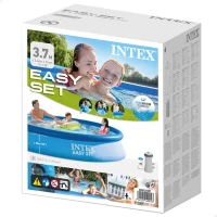 Piscina Hinchable Easy Set con Depuradora 2.006 L/h 366x76 Cm, Azul(m-3)