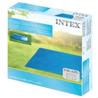 Tapiz Suelo Piscina INTEX Protector Reforzado 472x472x0 Cm, Azul(m-3)