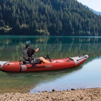 Kayak Hinchable Intex K1 Excursion Pro, 305x91x46 Cm, Naranja(m-9)