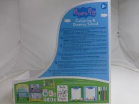 Mochila Infantil Peppa Pig Set Creativo con Pizarras y Figuras, 25x11x31 Cm, Azul(m-10)