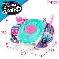 Spa de Uñas 5 en 1 Shimmer 'N Sparkle, 35,5x12,5x30 Cm, Multicolor(m-7)