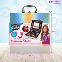 Maletín de Maquillaje Infantil Shimmer 'N Sparkle, 25,5x5x27,5 Cm, Rosa(m-7)