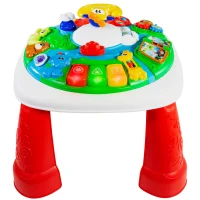 Mesa de Actividades Trotamundos Interactiva Winfun, 46x46x41 Cm, Multicolor(m-1)