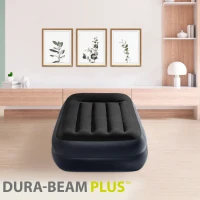 Colchón Hinchable Dura-Beam Plus con Bomba Eléctrica Integrada, 99x191x42 Cm, Azul(m-2)