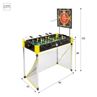 Mesa Multijuegos CB Games 5 en 1, 90x43x68 Cm, Multicolor(m-4)