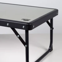 Mesa Plegable Baja Aktive, 56x40x25 Cm, Gris y Negro(m-3)
