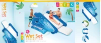 Tobogán Hinchable Acuático INTEX con 2 Pulverizadores, 333x206x117 Cm, Azul(m-8)