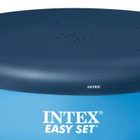 Cobertor Redondo Intex Vinilo Resistente 345 Cm, Azul(m-6)