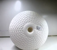 Base para Sombrilla Circular Ajustable 19-33 Mm, 45x45x30 Cm, Blanco(m-8)