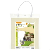Toldo Vela Triangular Aktive Garden, 360x360x360 Cm, Crema(m-4)