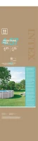 Piscina Desmontable Redonda Prisma Frame con Depuradora 3.785 L/h, 457x457x122 Cm, Azul y Gris Claro(m-12)